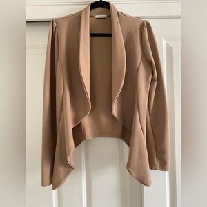 EUC - MINEFREE | Tan Blazer | L